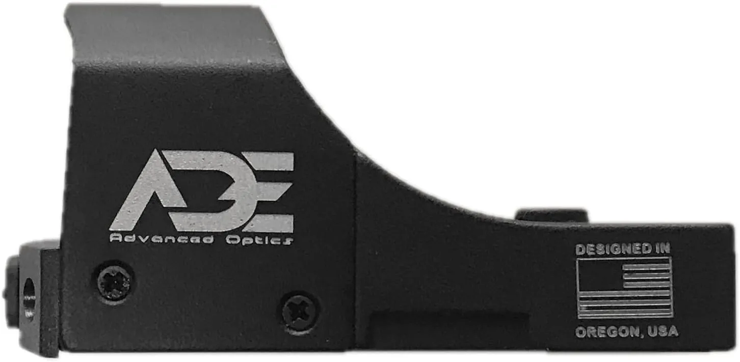 Ade Advanced Optics Huracan Green Dot Reflex Sight for Handgun - Compatible with Doctor/Venom/Fastfire Red Dot Footprint