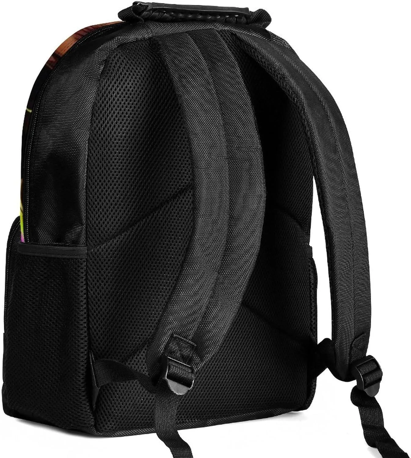 Adults Lightweight Cool African American Woman Bold And Colorful Art Rucksacks Large Capacity Bookbag With Adjustable Shoulder Straps for Trekking Outdoors Bicycle