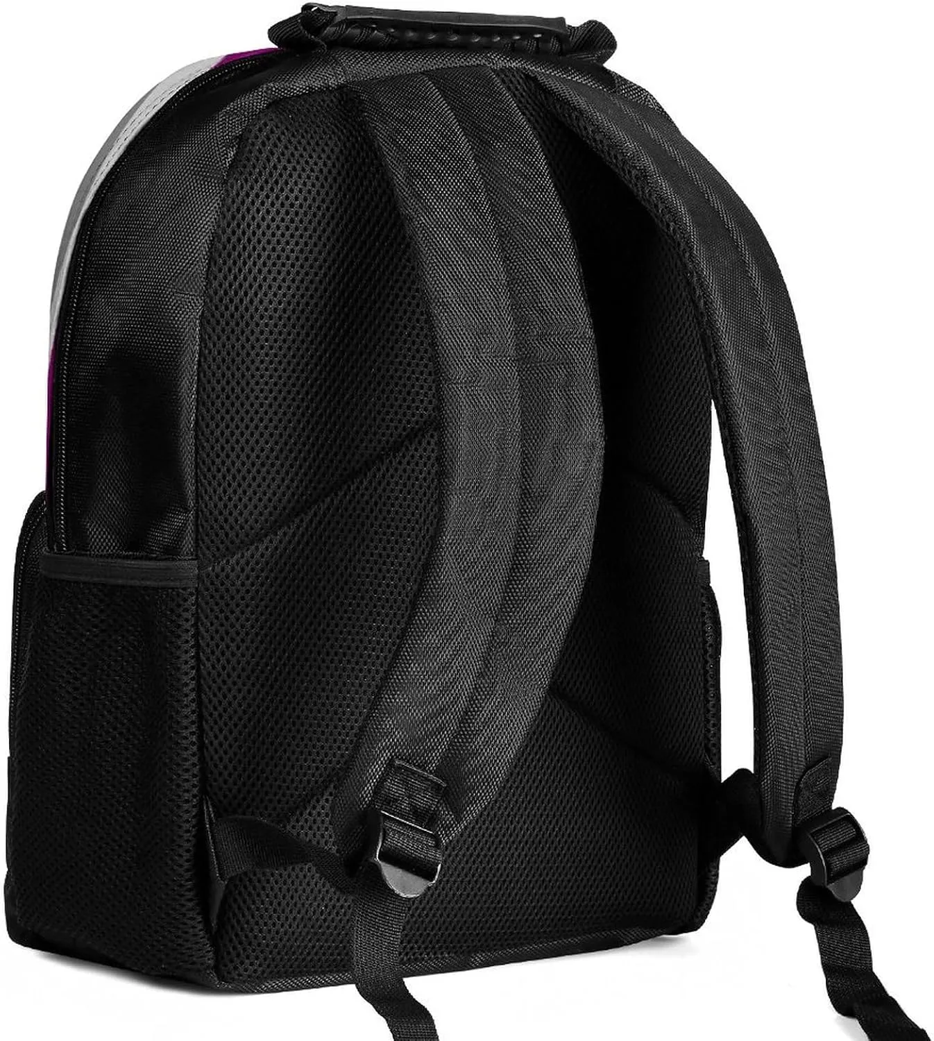 Adults Lightweight LGBTQ Asexual Flag Abstract Colorful Rucksacks Large Capacity Bookbag With Adjustable Shoulder Straps for Trekking Outdoors Bicycle