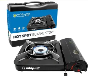Adventure Black Heat Camp Hot Spot Butane Stove