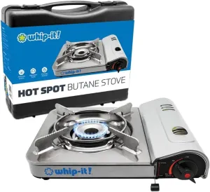 Adventure Silver Heat Camp Hot Spot Butane Stove