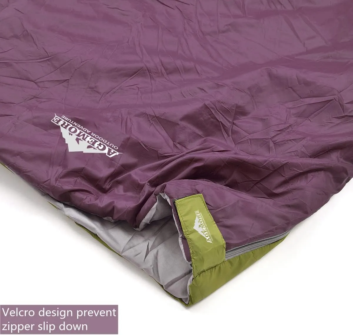 AGEMORE Ultralight Warm Weather Envelope Sleeping Bag, Lightweight Waterproof Compact Sleeping Bag, for Spring Summer & Fall, 75’’L X 30’’W Fit for Kids Teens Or Adults Outdoor Camping & Backpacking