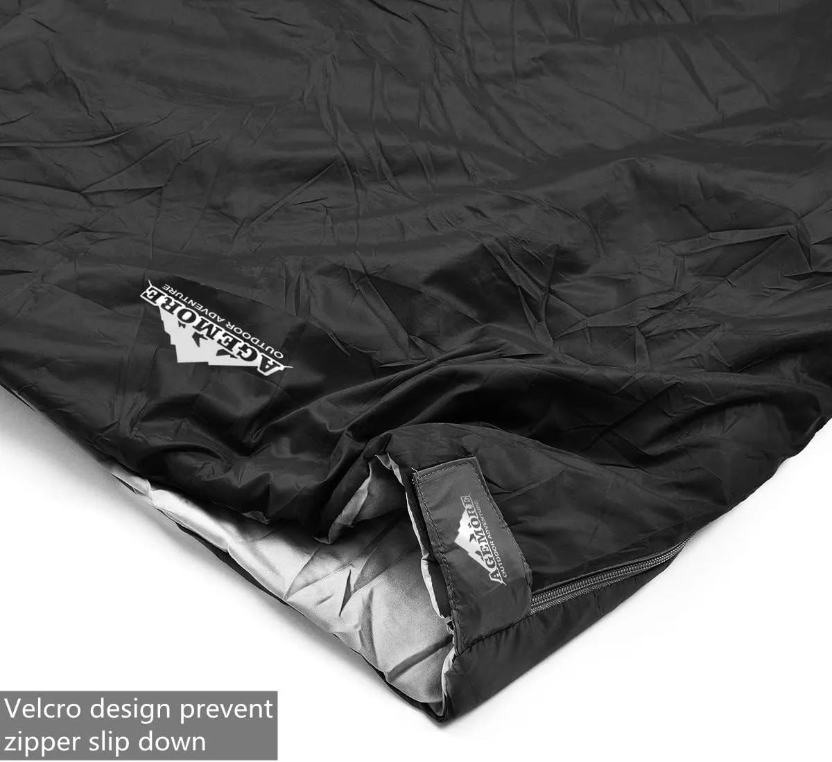 AGEMORE Ultralight Warm Weather Sleeping Bag, Portable Lightweight Waterproof Compact Sleeping Bag with Compression Sack, Fit for Kids Teens or Adults Outdoor Camping, Backpacking & Hiking