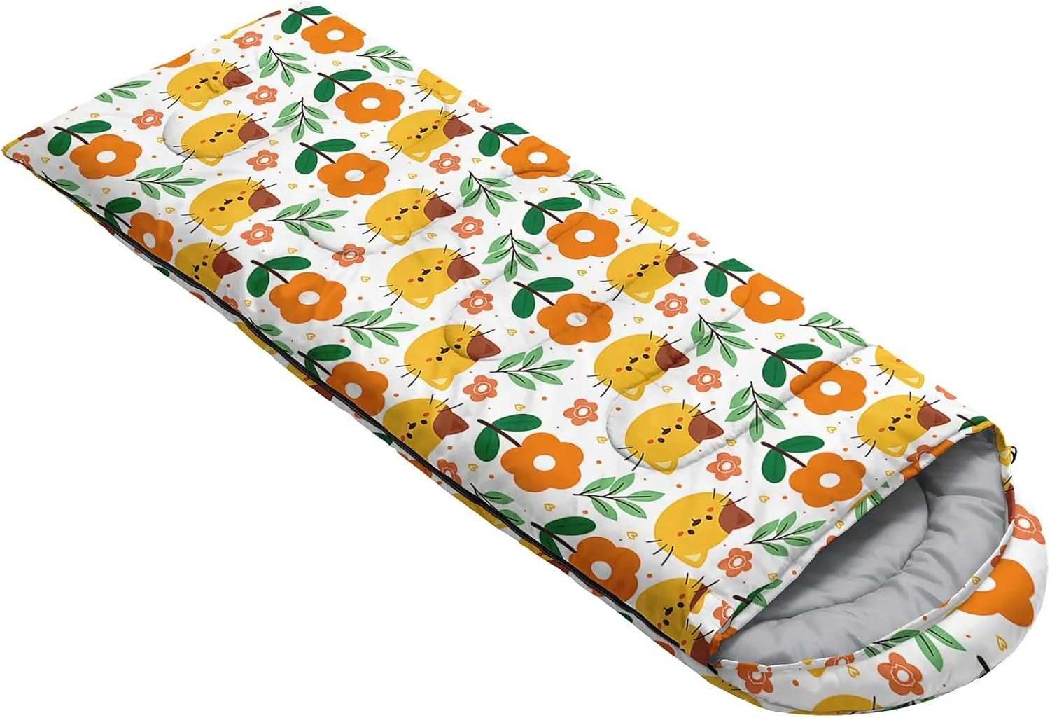 AILONEN Black & Gold King Crown Sleeping Bag for Boys Girls,Warm and Cool Weather,Lightweight,Waterproof Backpacking,King and Queen Money Dollar Printed Sleeping Bag for Camping