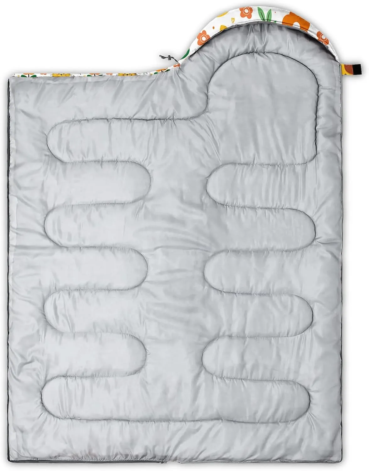 AILONEN Black & Gold King Crown Sleeping Bag for Boys Girls,Warm and Cool Weather,Lightweight,Waterproof Backpacking,King and Queen Money Dollar Printed Sleeping Bag for Camping