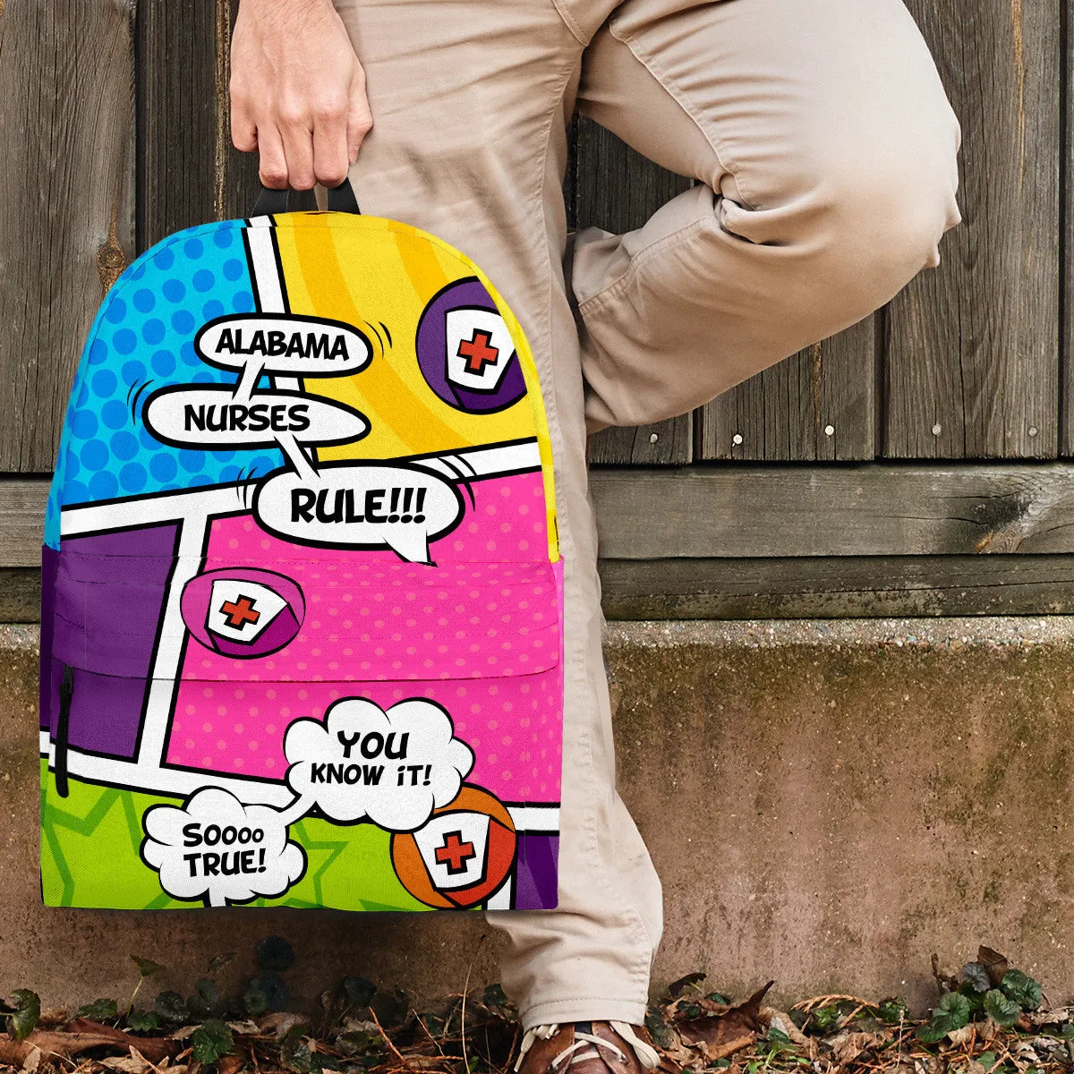AL Comic Nurse Backpack