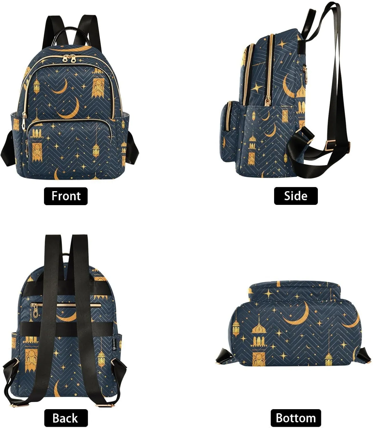ALAZA Lamp Small Backpack Purse for Women Travel Bag Lightweight Shoulder Bag Fashion Daypack