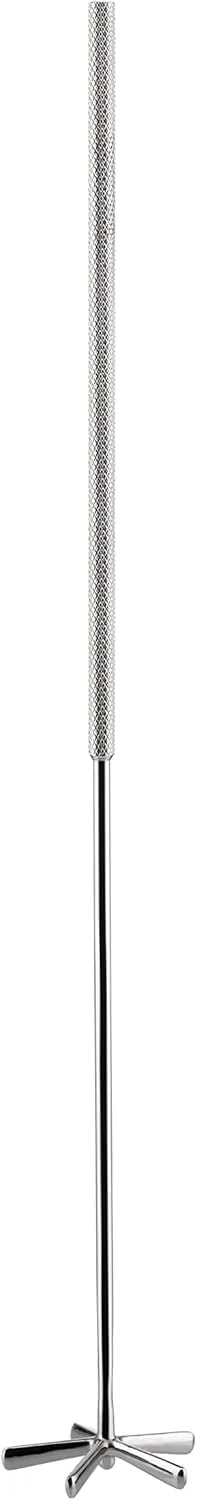 Alessi The Tending Box GIA30 - Baton Lélé Design Bar Mixing Spoon for Cocktails, in 18/10 Stainless Steel with Knurled Handle