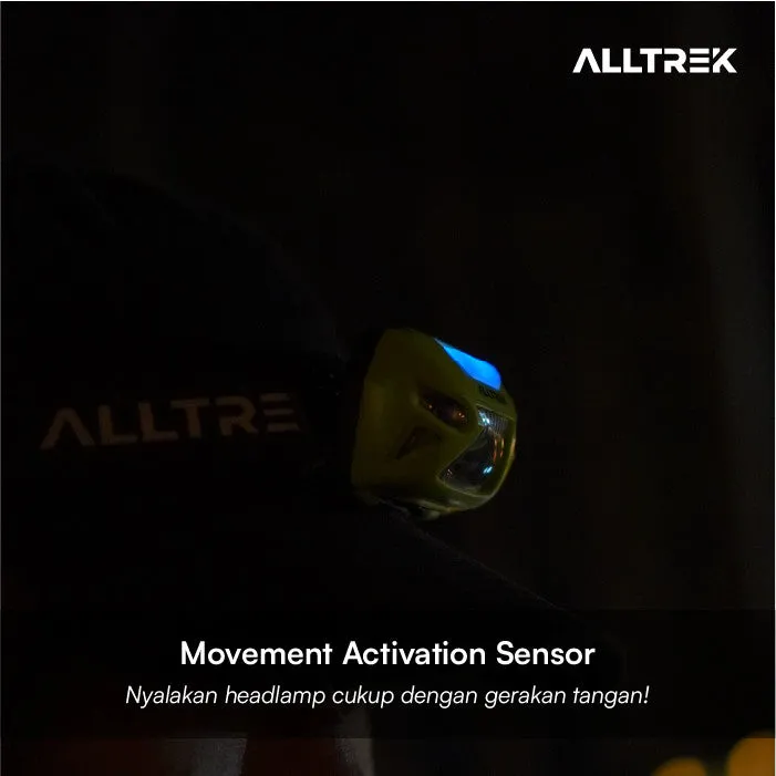 ALLTREK Headlamp CAPTUN Hiking & Camping LED Portable