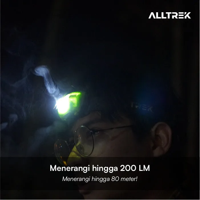 ALLTREK Headlamp CAPTUN Hiking & Camping LED Portable