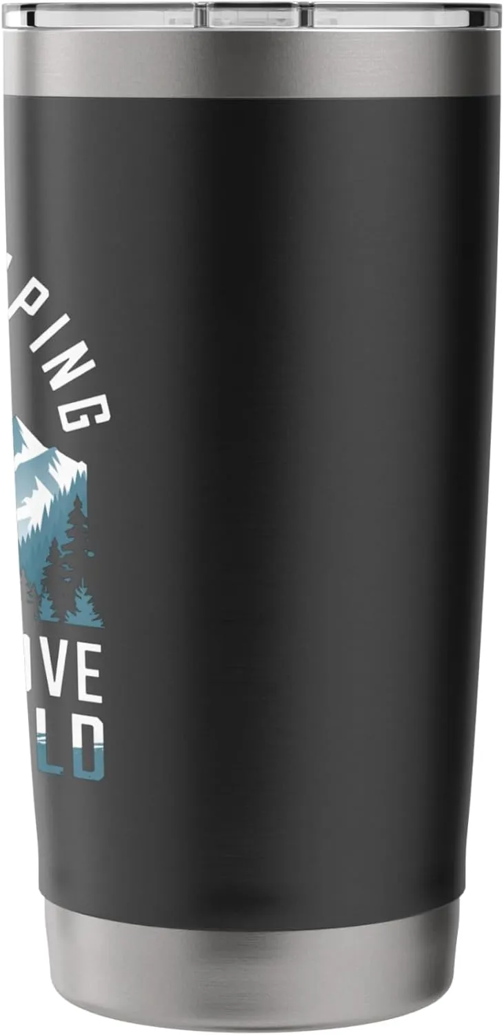 Alpine Camping Sleep Above the World Alpine Camping Stainless Steel Insulated Tumbler
