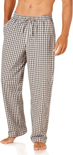 Amazon Essentials Men's Straight-Fit Woven Pajama Pant