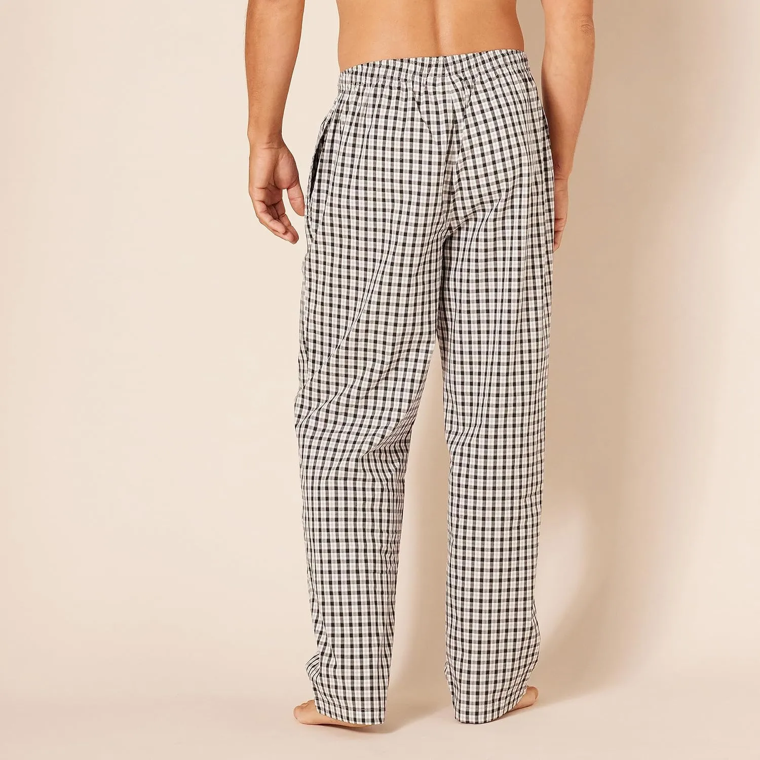 Amazon Essentials Men's Straight-Fit Woven Pajama Pant