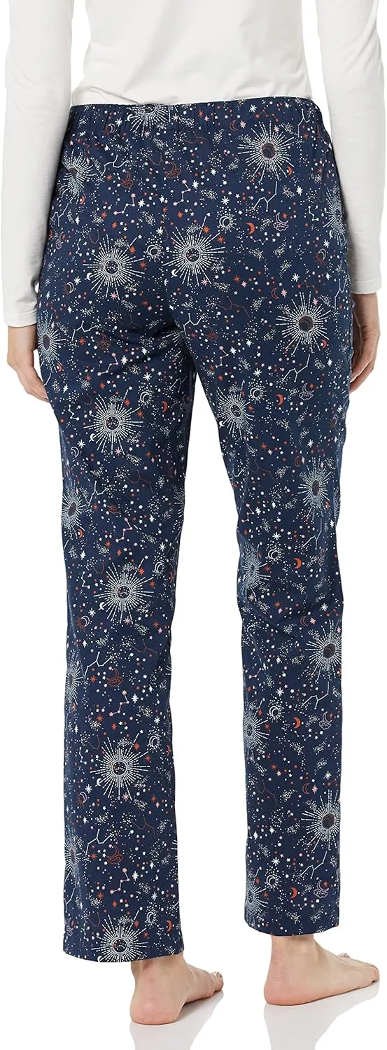 Amazon Essentials Women's Poplin Sleep Pant