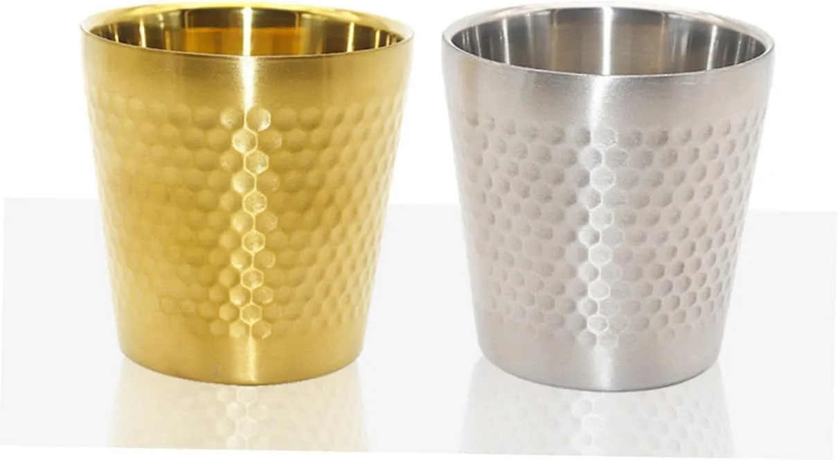 Angoily 2pcs Stainless Steel Shaving Bowl for Men Foaming Soap Cup Compact Design for Travel Elegant High-end Look Stable Base for Easy Use Daily Shaving Tool