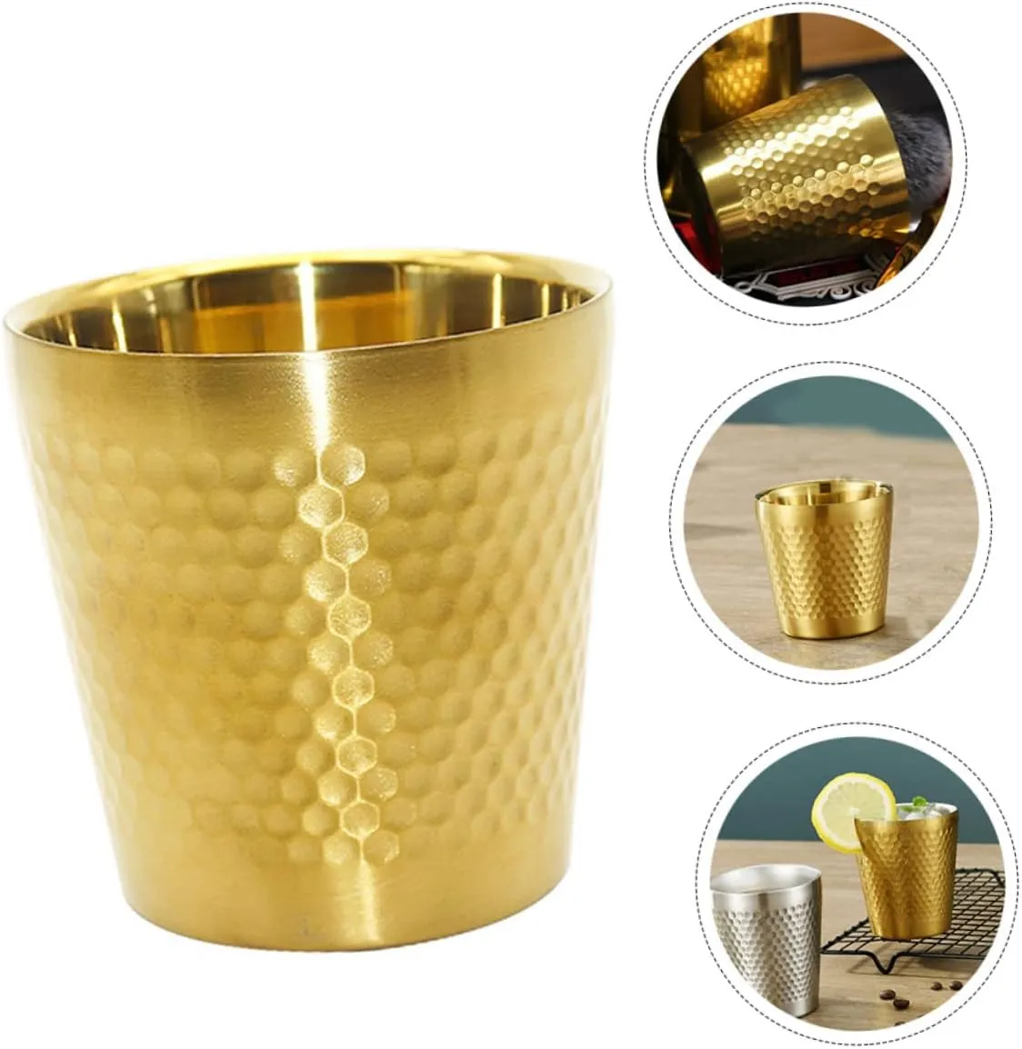 Angoily 2pcs Stainless Steel Shaving Bowl for Men Foaming Soap Cup Compact Design for Travel Elegant High-end Look Stable Base for Easy Use Daily Shaving Tool