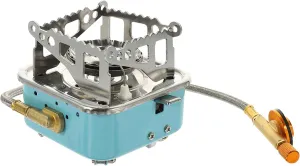 Angoily Folding Stove Mini Camp Stove Outdoor Camping Stove Portable Gas Stove for Backpacking Camping Hiking and Picnic with