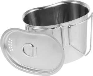 Anti-wear Camping Food Container Portable Outdoor Cookware Mini Pot for Backpacking