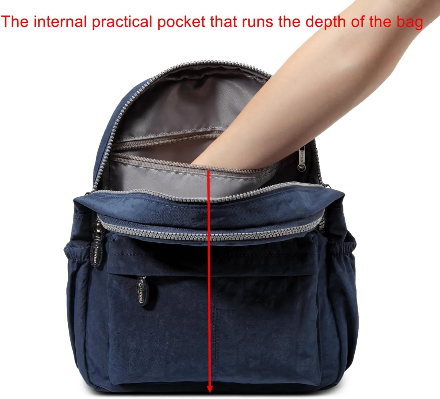 AOTIAN Lightweight Small Hiking Backpack for Women - Durable Water-Resistant Daypack for Travel, Camping & Outdoor Adventures