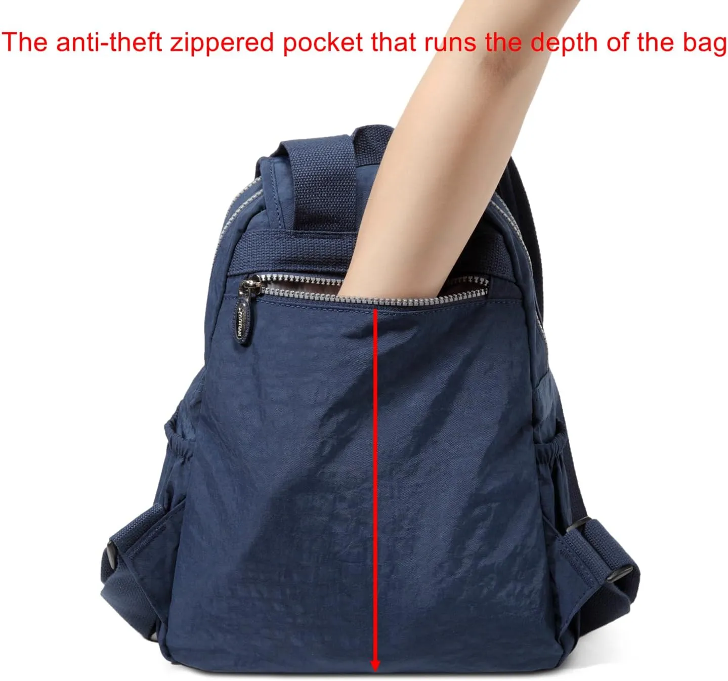 AOTIAN Lightweight Small Hiking Backpack for Women - Durable Water-Resistant Daypack for Travel, Camping & Outdoor Adventures