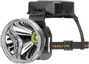 AOYEBO ​Solar/USB Rechargeable Headlamp - 3000mAh Power Bank & Motion-Sensing (1200 Lumen, IPX4 Waterproof)​​
