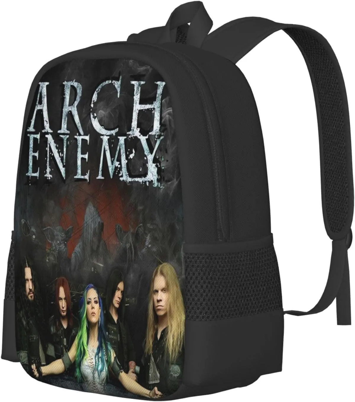 Arch Bridge Enemy School Backpack for Men Women College Bookbag Lightweight Backpack Casual Daypack