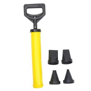 Artibetter 1Set Handheld Portable Cement Grout Applicator for Brick and Block Laying Durable Material with Multiple Nozzles for Easy Grouting and Waterproofing
