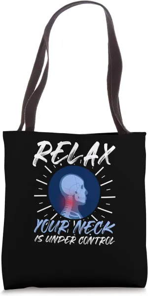 ASMR Relax Neck Spine Calming Sensation Brain Body Therapy Tote Bag