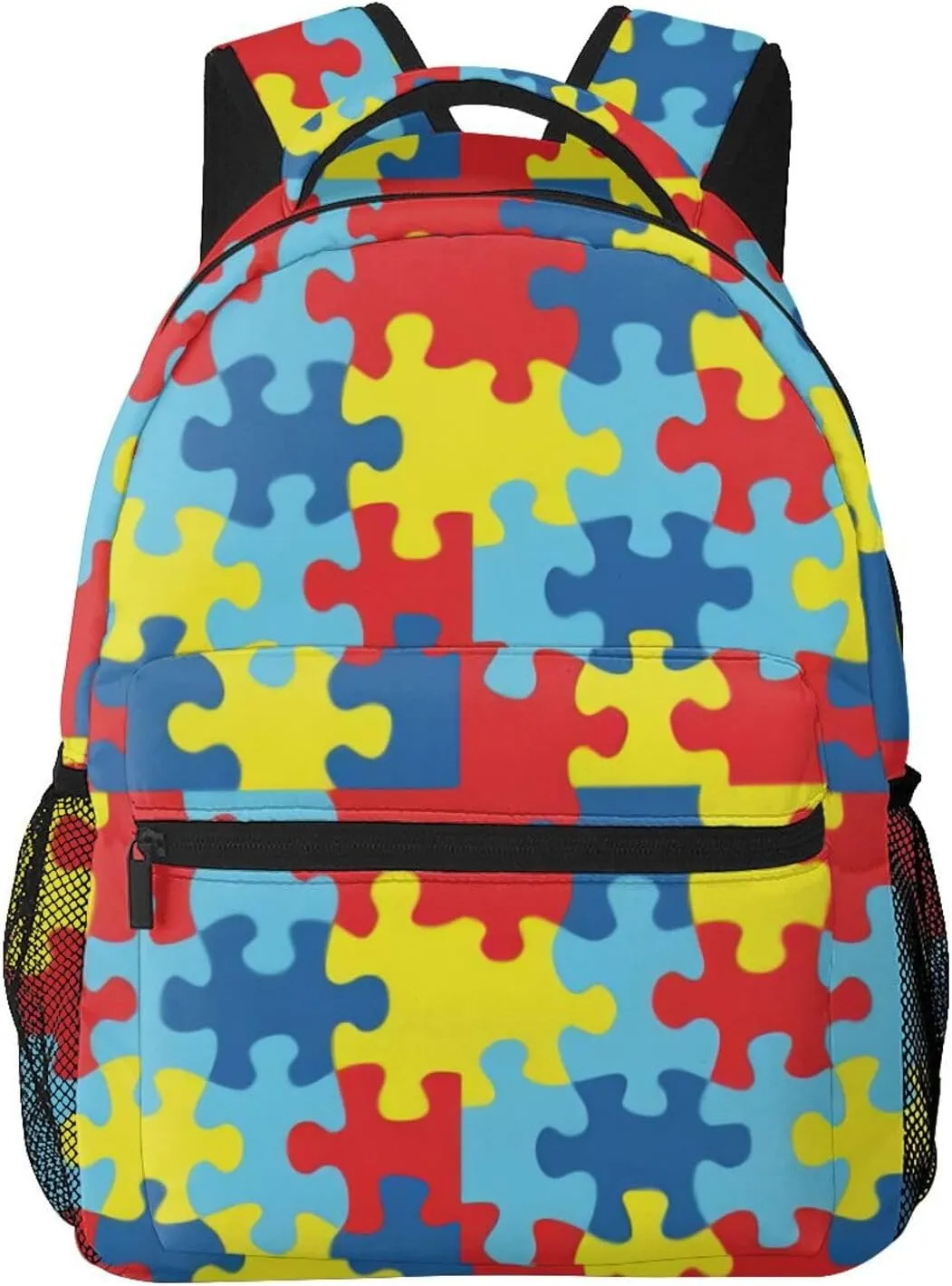 Autism Awareness Backpack Laptop Backpack Sports Travel Shoulder bag Light casual backpack