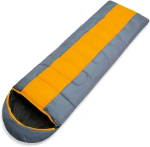 Autumn Winter Envelope Hooded Outdoor Travel Camping Water-Proof Thick 2.3kg Sleeping Bag Wind Tour Thermal Adult Sleeping Bag