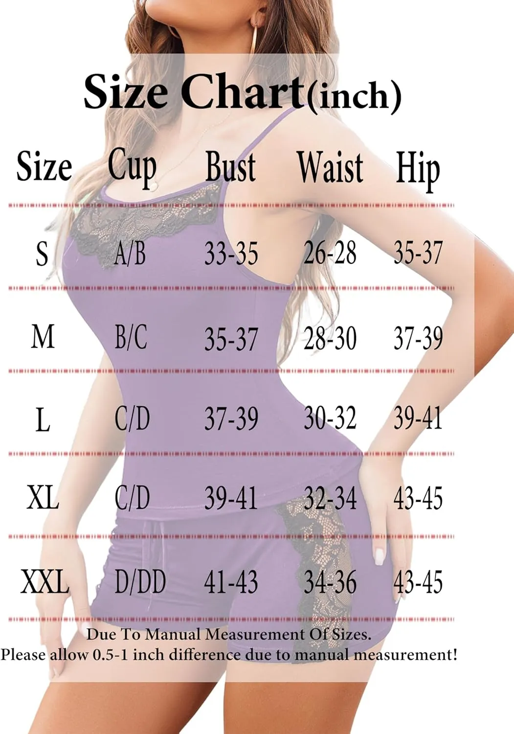 Avidlove Women Sleepwear Lace Pajamas Set Shorts Nightwear Camisole Short Sets
