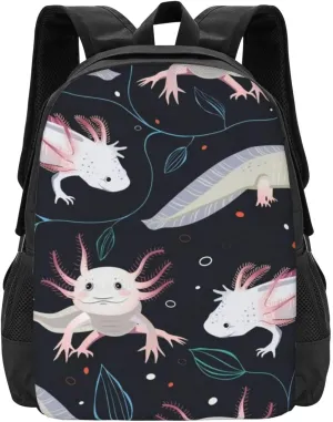 Axolotl (1) Lightweight Packable Backpack Travel Casual Hiking Daypack Foldable Backpack For Men Women