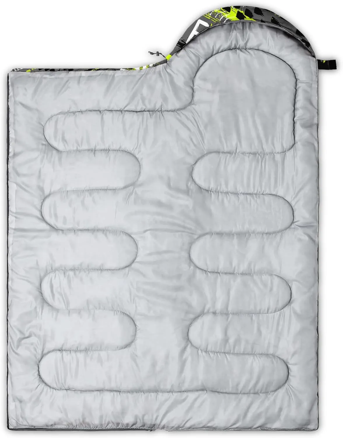 Axolotl Hiking Sleeping Bag for Kids–Lightweight Warm Cold Weather Sleeping Bags,Waterproof Portable Sleeping Bag Hiking and Backpacking Sleeping Bag,3 Season Cold Weather Sleeping Bag Fit Boys,Black