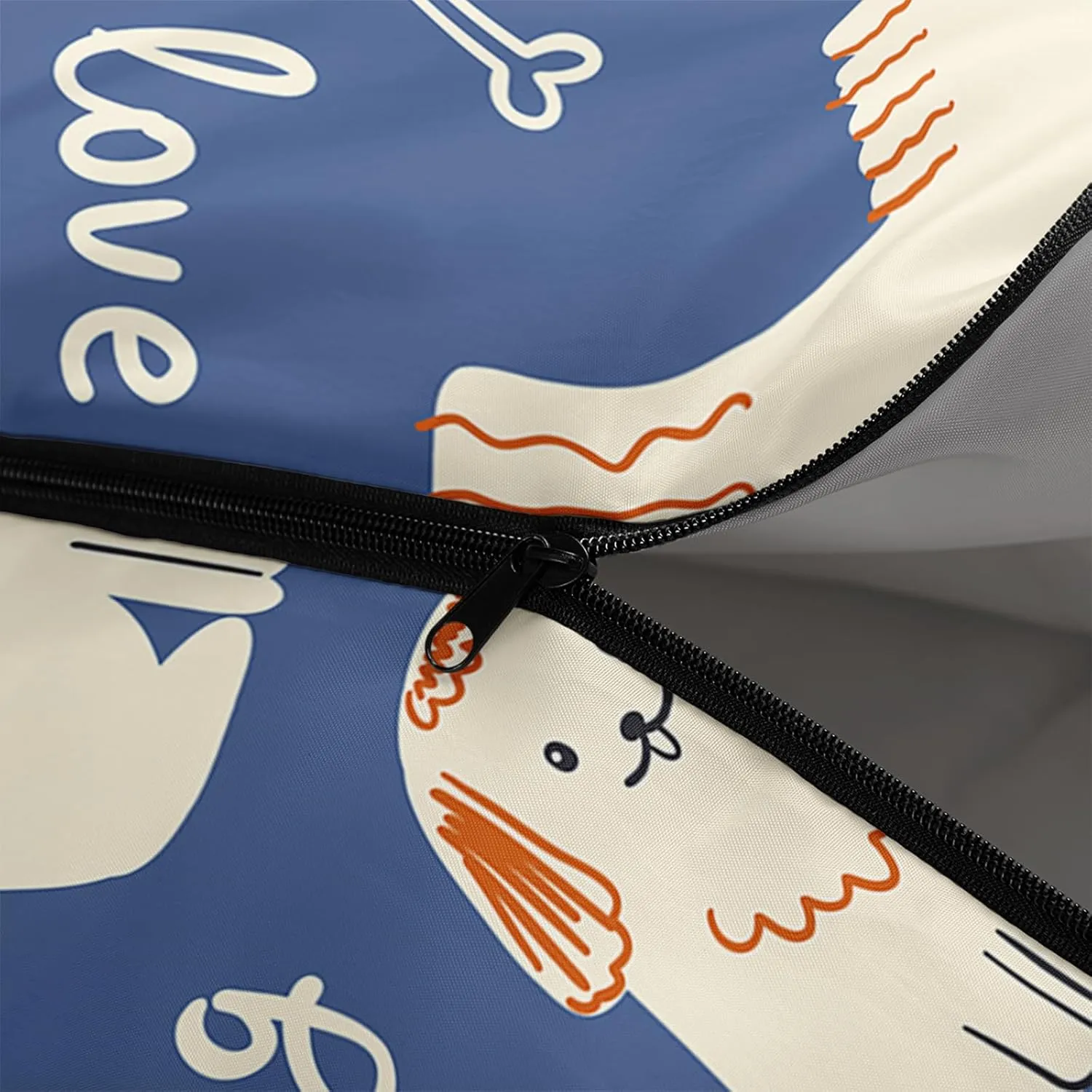 Axolotl Penguin Star Sleeping Bag,3 Season Warm and Cool Weather Moon Cloud Sleeping Bag for Boys Girls Teens,Waterproof Lightweight Lovely Animal Sleeping Bag for Traveling,Outdoors Camping,Navy Blue