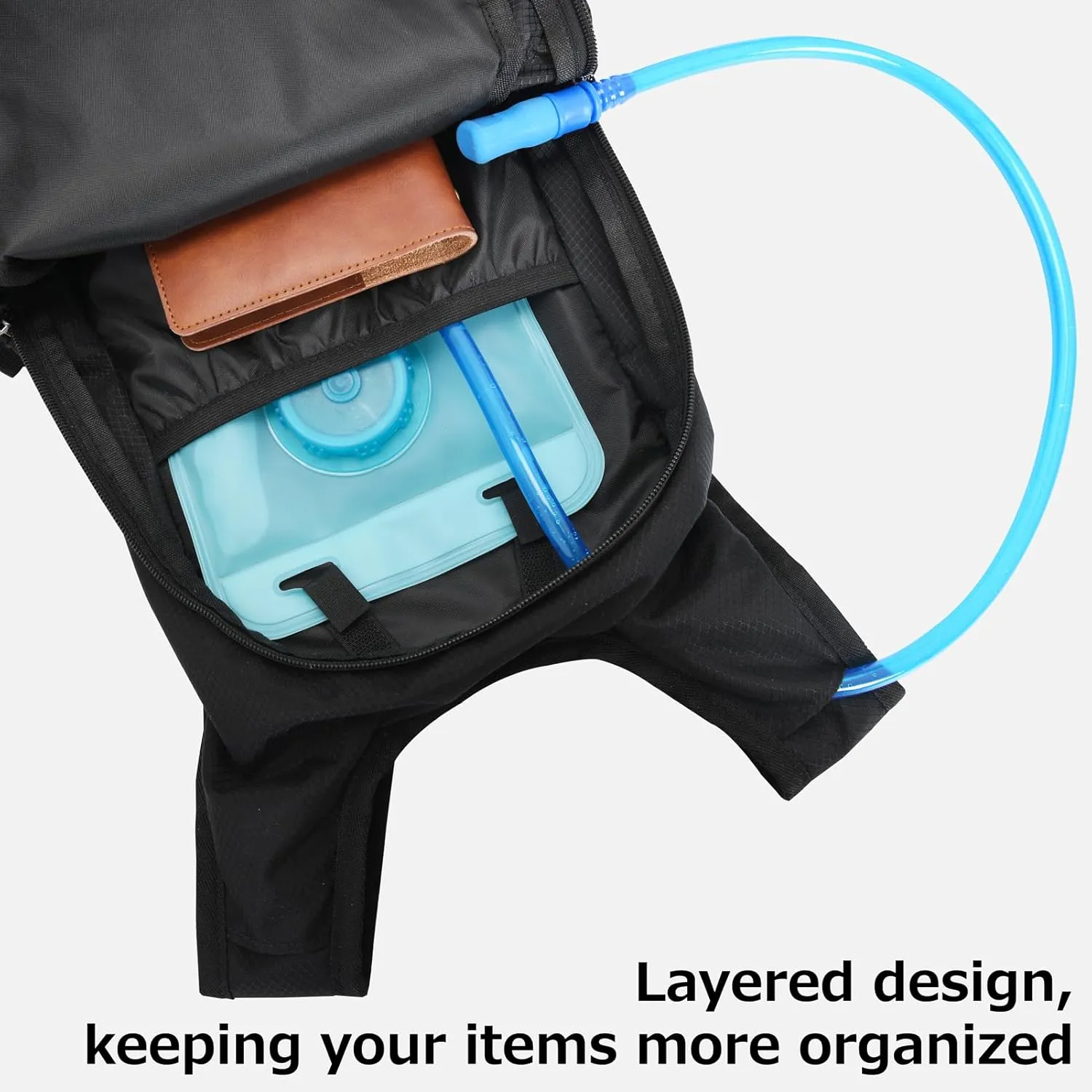 Azarxis Hiking Hydration Pack Running Backpack Lightweight Daypack Vest for Women Men Marathon Cycling Biking Trail Race Jogging Rave
