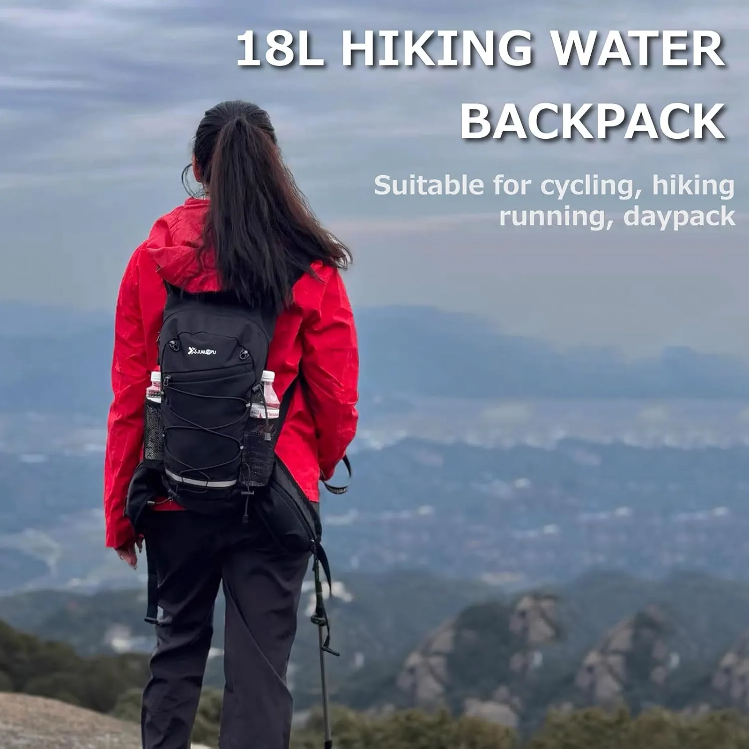 Azarxis Hiking Hydration Pack Running Backpack Lightweight Daypack Vest for Women Men Marathon Cycling Biking Trail Race Jogging Rave