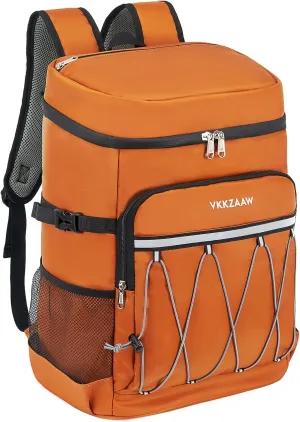 Backpack Cooler 42 Cans Insulated Leak Proof, Soft Lightweight Lunch Multifunctional Cooler Backpack Insulated Waterproof for Women Men