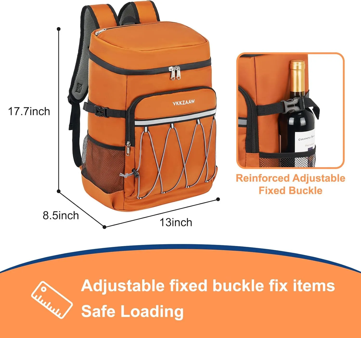 Backpack Cooler 42 Cans Insulated Leak Proof, Soft Lightweight Lunch Multifunctional Cooler Backpack Insulated Waterproof for Women Men