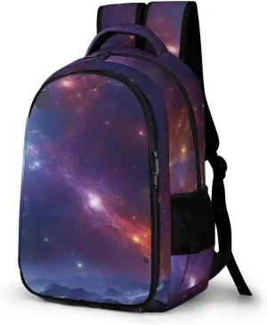 Backpack for Women Men Daypack Cosmic Space Laptop Backpack Computer Bag Casual Nurse Bag Laptop Bag