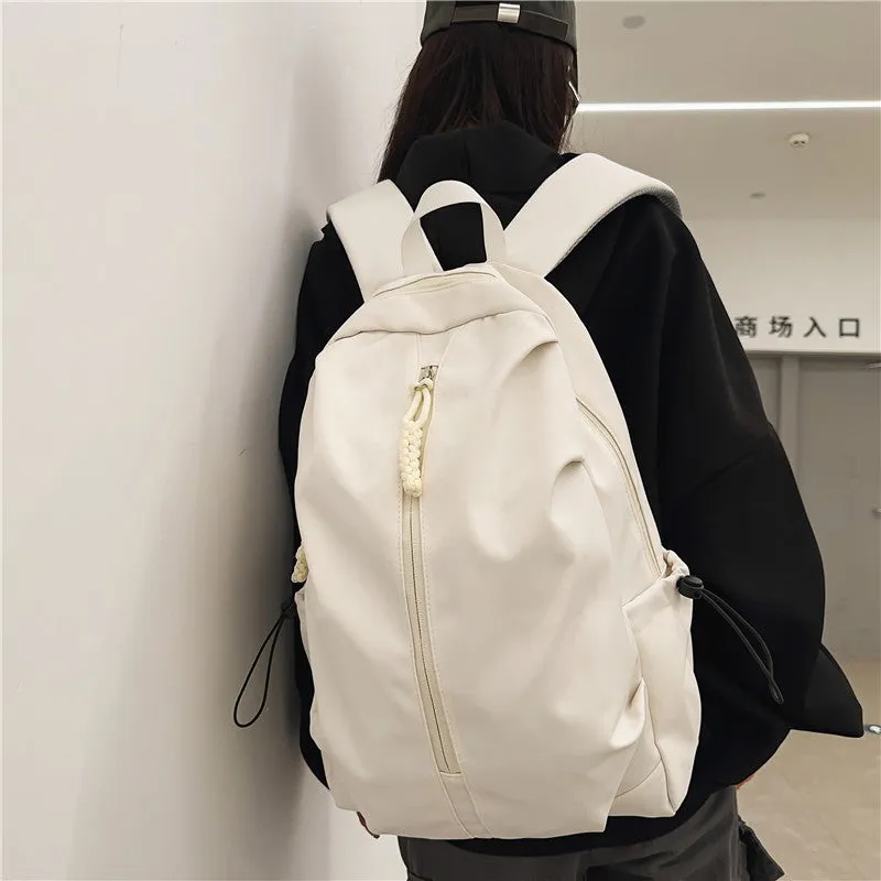 Backpack Large Capacity Lightweight Outdoor Casual Travel Bag Simple Fashion Computer Bag Men's Versatile Backpack