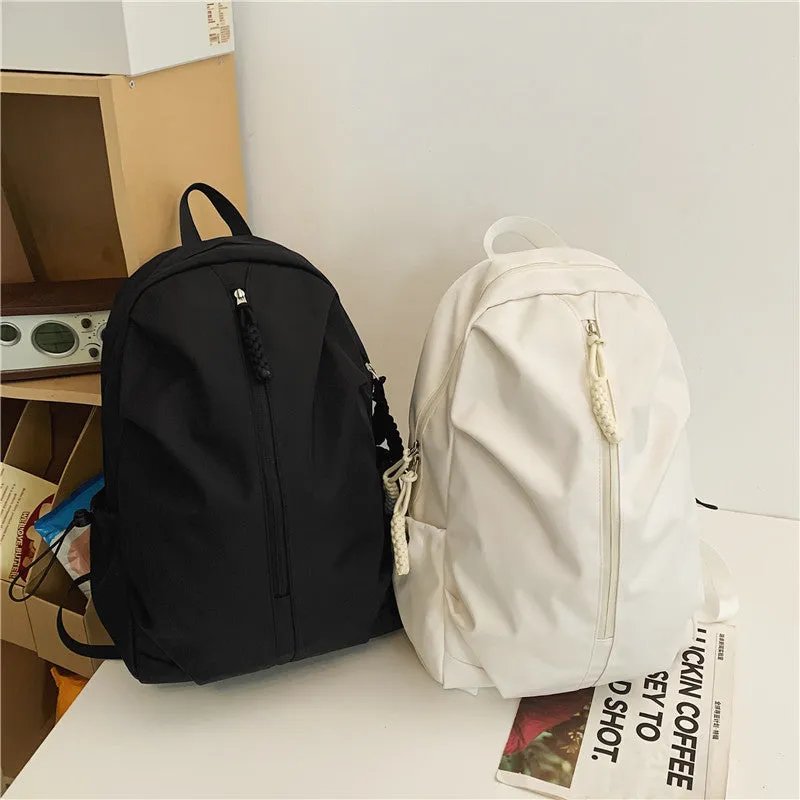 Backpack Large Capacity Lightweight Outdoor Casual Travel Bag Simple Fashion Computer Bag Men's Versatile Backpack