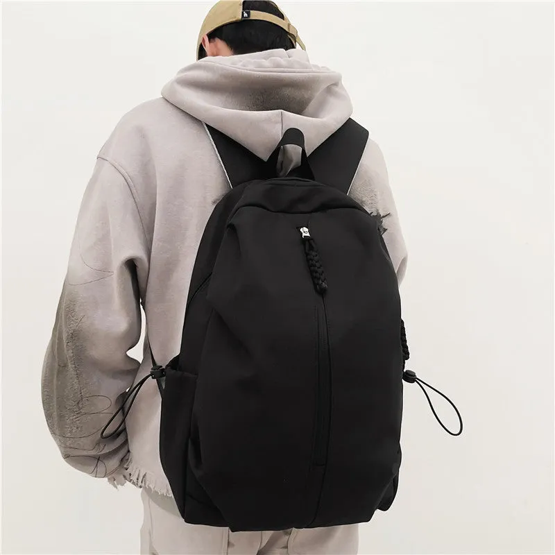Backpack Large Capacity Lightweight Outdoor Casual Travel Bag Simple Fashion Computer Bag Men's Versatile Backpack