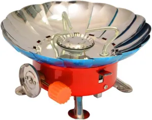Backpacking Essential: Windproof Stove Camping Cooking Stove Propane Portable Burner for Outdoor Meals