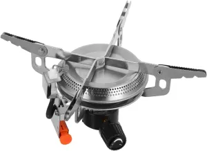 Backpacking Stove with Electronic Ignition Compact Portable Gas Stove Ideal for Camping Outdoor Cooking