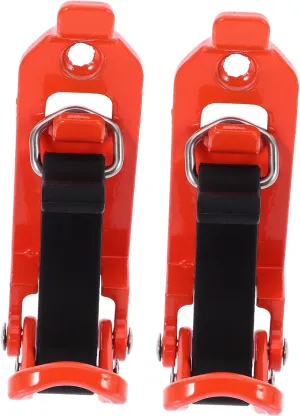 Balacoo Metal Shovel Mount Clamp for Roof Rack Car Clamp Rack Shovel Holder for Roof
