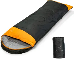 Baltoro’s Erebus Sleeping Bags for Adults - Ultra Lightweight, Allergy-Free Camping Sleeping Bags - Double Zipper Waterproof Travel Sleeping Bag - Three Season Backpacking Sleeping Bag