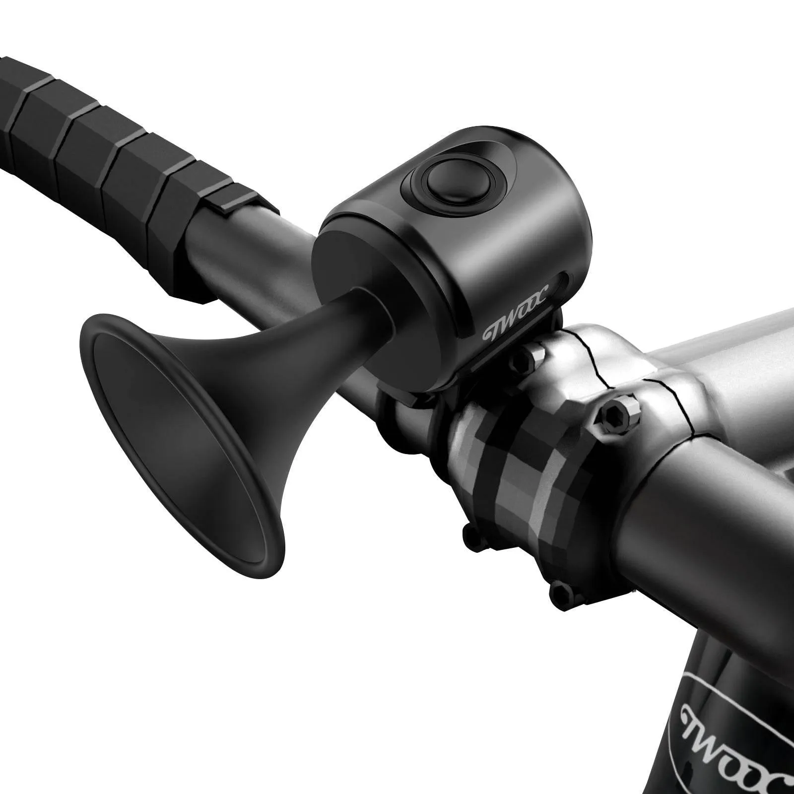 Battery-Powered Bike Horn - Loud Durable Cycling Accessory