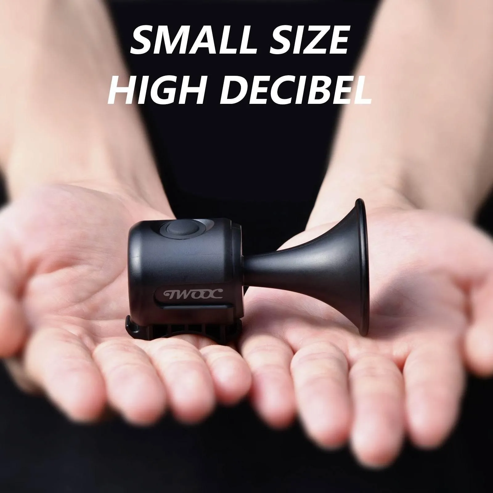 Battery-Powered Bike Horn - Loud Durable Cycling Accessory