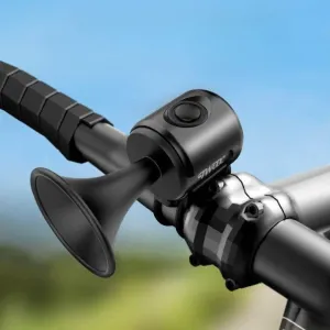 Battery-Powered Bike Horn - Loud Durable Cycling Accessory