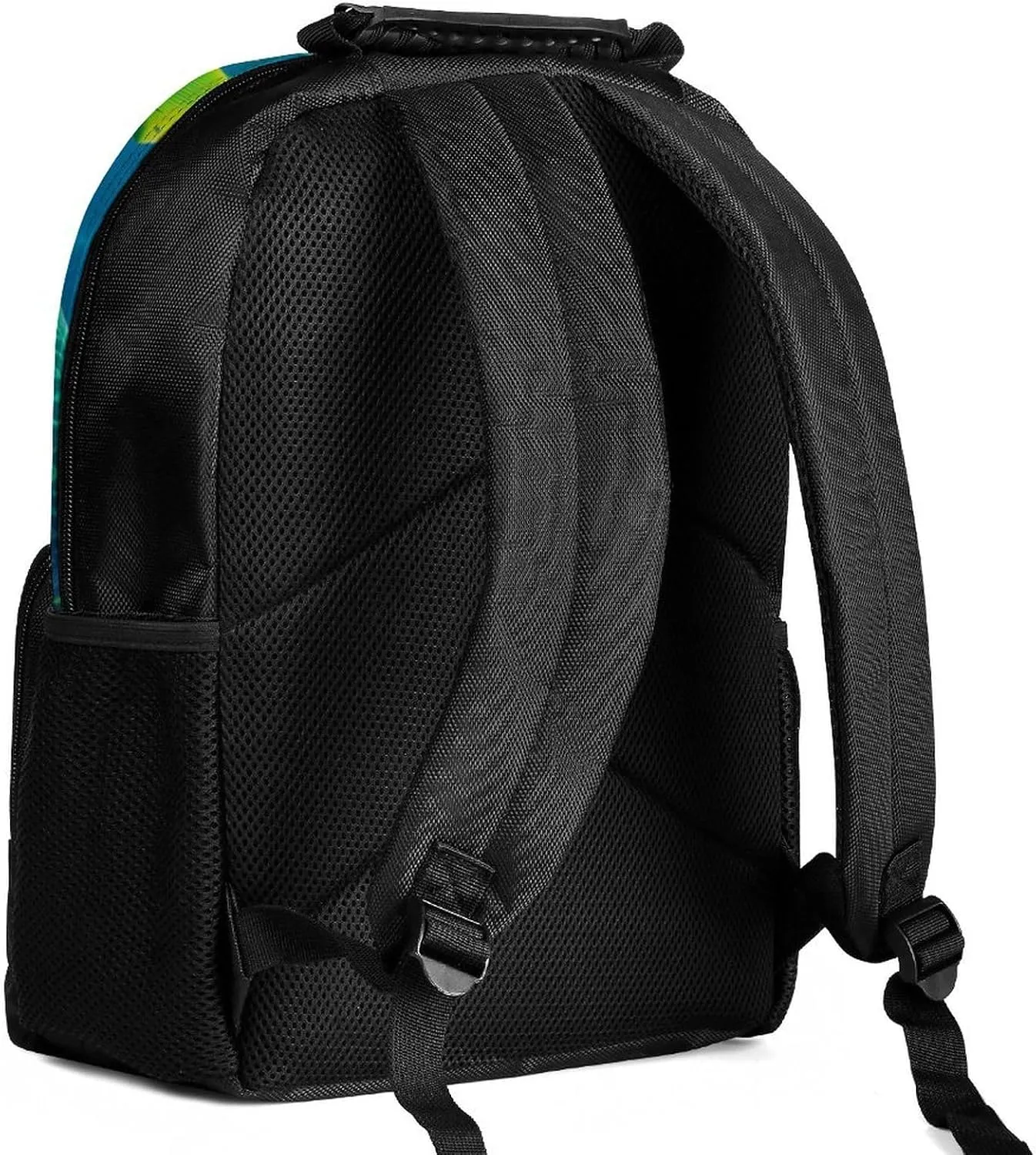 Beautiful Underwater World Fish Jellyfish Art Rucksacks Lightweight Multipurpose Anti-Theft Shoulder Bag Big Capacity Traveling & Camping Backpack With Side Pockets